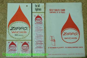 Wickdisplay ca.1970