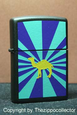 Z144 Camel Burst Zippo