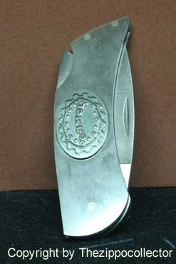 Z228 Camel Cog on Zippo Knife