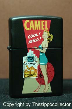 Z286 Camel Pin Up Girl