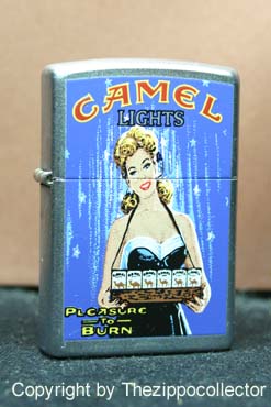 Z640 Camel Lights Lady with Stars