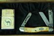 Z198b Bone Lighter and Knife Set