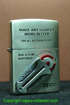 Flint dispenser a