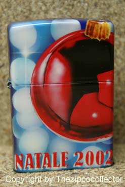 Club Zippo Natale 2002 Many Thanks to Paulone