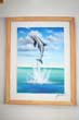 9ff Mazzi Dolphin on our livingroom wall