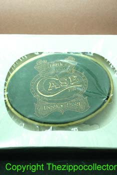 100 Anniversary Case Belt Buckle MIB
