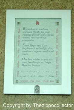 Employee 65 Anniversary Picture Frame Document