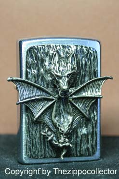 Original Zippo, Bat,not licensed ennobled by CHRIS