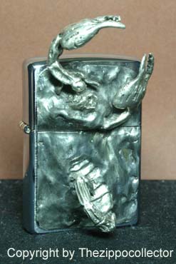 Original Zippo, Big Scorpion,not licensed ennobled by CHRIS