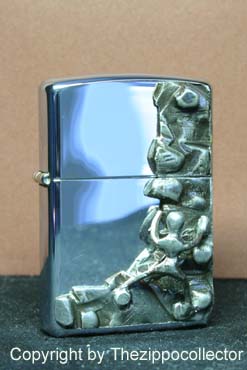 Original Zippo, Climber,not licensed ennobled by CHRIS