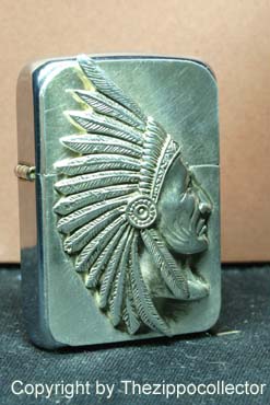 Original Zippo, Indian Chef light,not licensed ennobled by CHRIS