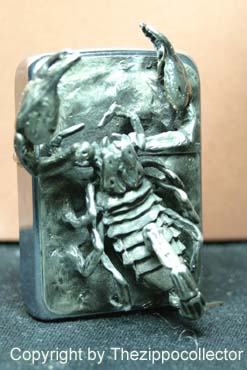 Original Zippo, Scorpio,not licensed ennobled by CHRIS