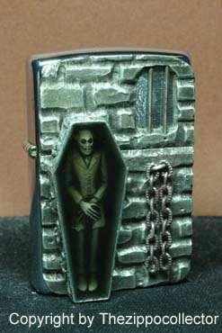 Original Zippo, Torture Chamber a,not licensed ennobled by CHRIS