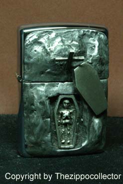 Original Zippo, Torture Chamber b,not licensed ennobled by CHRIS