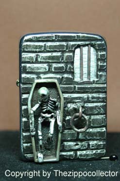 Original Zippo, Torture Chamber,not licensed ennobled by CHRIS