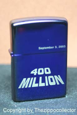 Zippo 400 Million
