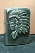 Original Zippo, Indian Chef dark,not licensed ennobled by CHRIS