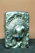 Original Zippo, Indian Skull,not licensed ennobled by CHRIS