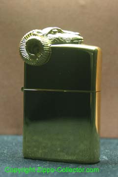 Sculpture gold plated RAM